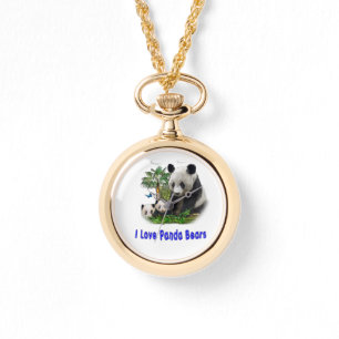 Panda Bears Armbanduhr