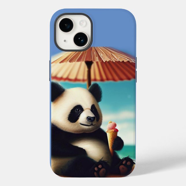 Panda Bears Case-Mate iPhone Hülle (Rückseite)