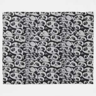 Panda Bears Fleecedecke