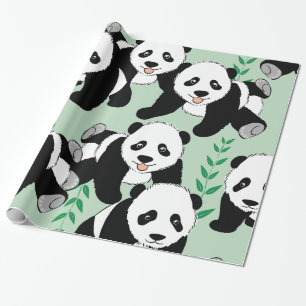 Panda Bears Graphic Geschenkpapier