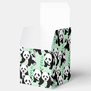 Panda Bears Graphic Geschenkschachtel