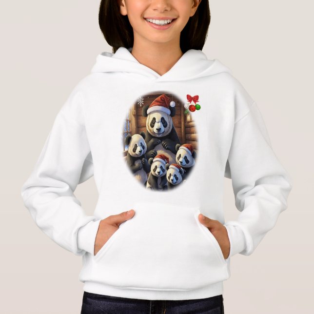 Panda Bears Hoodie (Vorderseite)