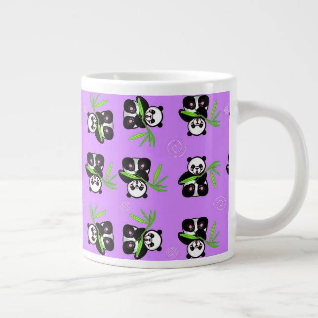 Panda Bears Jumbo-Tasse (Rechts)