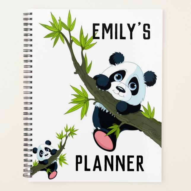 Panda Bears Planer (Vorderseite)