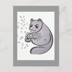 Panda Bears Postkarte