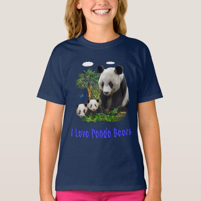 Panda Bears T-Shirt (Vorderseite)