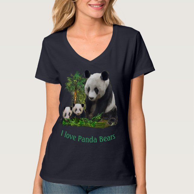Panda Bears T-Shirt (Vorderseite)