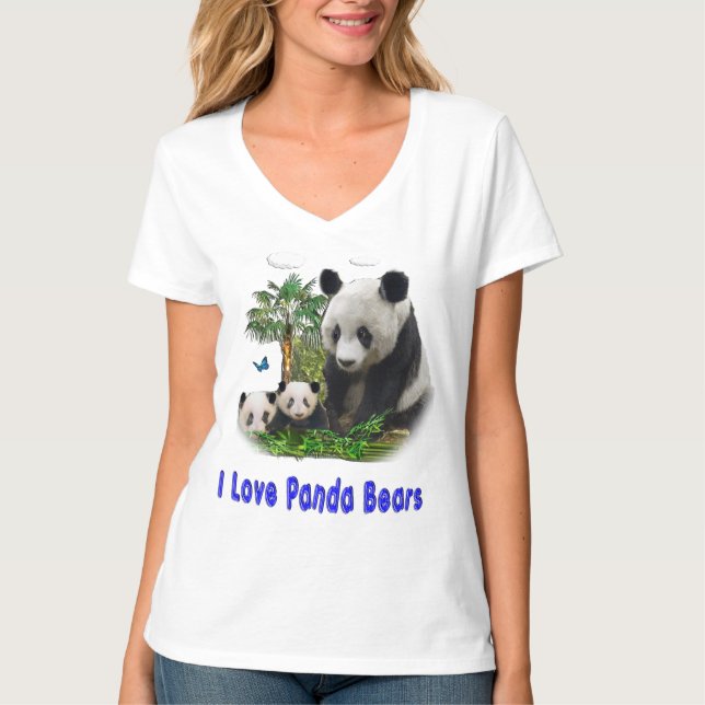 Panda Bears T-Shirt (Vorderseite)