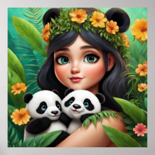 Panda behalten oder ein eigenes Poster zu entwerfe