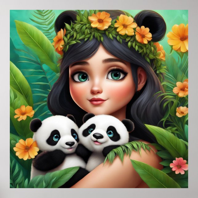 Panda behalten oder ein eigenes Poster zu entwerfe (Vorne)