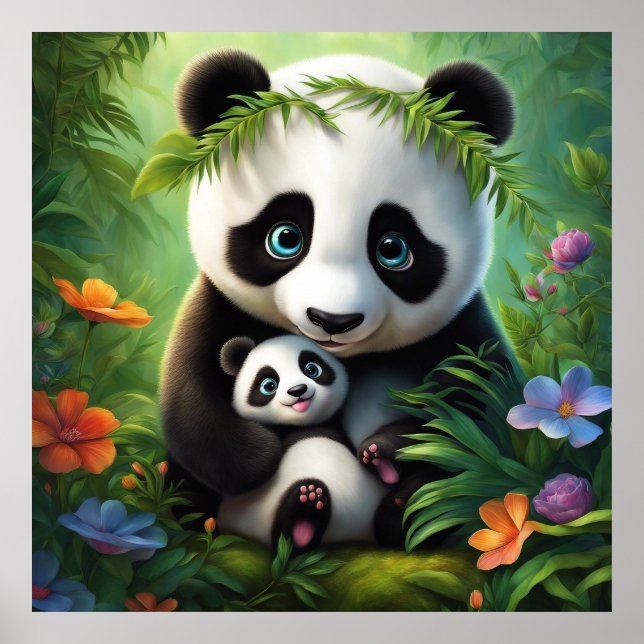 Panda behalten oder ein eigenes Poster zu entwerfe (Vorne)