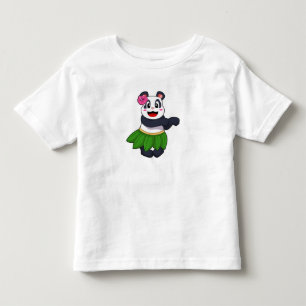 Panda beim Balletttanz Kleinkind T-shirt