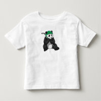 Panda beim Eishockey mit Eishockeyschläger