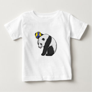 Panda beim Handball Sports Baby T-shirt