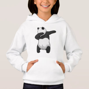 Panda beim Hip Hop Dance Dab Hoodie
