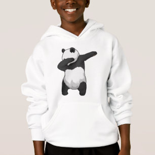 Panda beim Hip Hop Dance Dab Hoodie