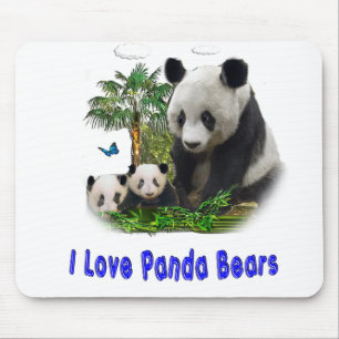 Panda-Beras Mousepad