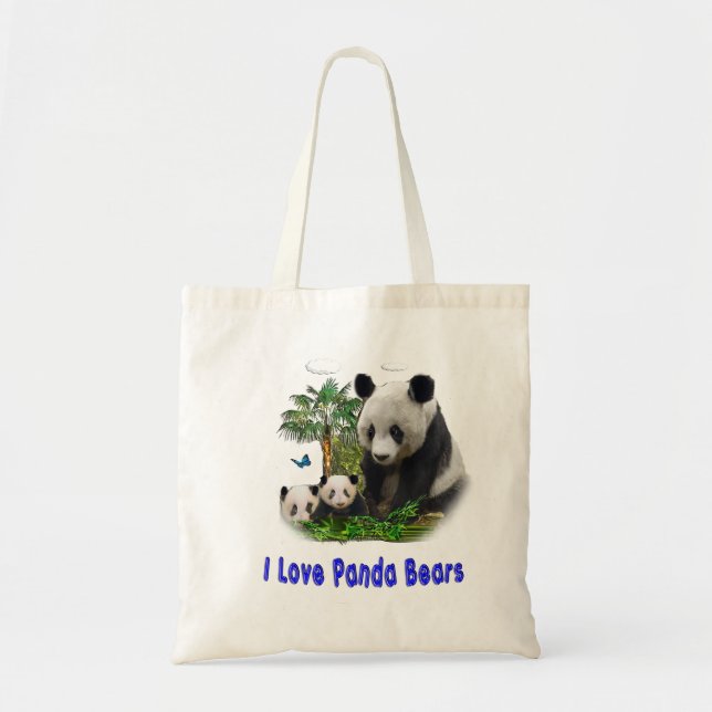 Panda-Beras Tragetasche (Vorne)