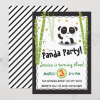 Panda Birthday Party
