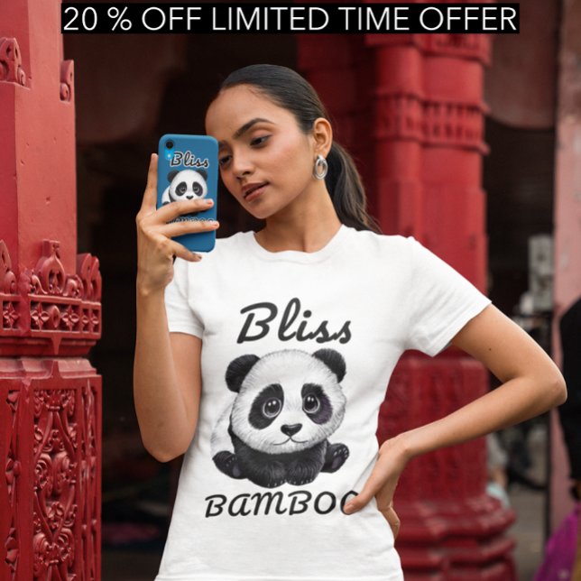 Panda Bliss Shirt - Adorable Bamboo Design (Von Creator hochgeladen)