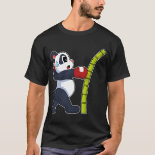 Panda Boxer Boxhandschuhe Boxen T-Shirt