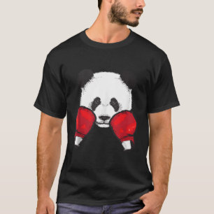 Panda Boxing Animal Gloves Boxer Fan T-Shirt