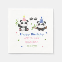 Panda Boy and Girl Joint Birthday 