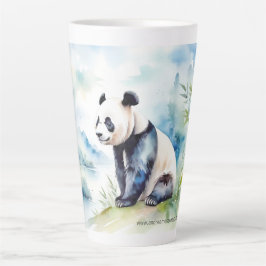 Panda bringt viel Glück Milchtasse