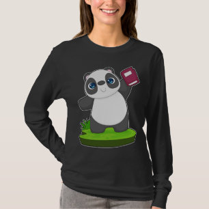 Panda Buch T-Shirt