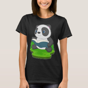 Panda Buch T-Shirt