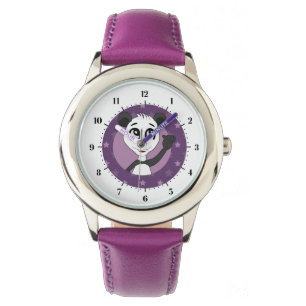 Panda-Carton-Armbanduhr Armbanduhr