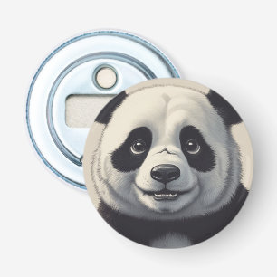 Panda Cartoon Zeichne Kunst Flaschenöffner