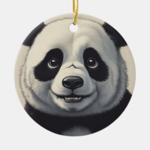 Panda Cartoon Zeichne Kunst Keramik Ornament