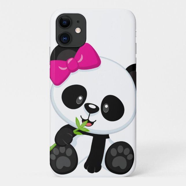 Panda Case-Mate iPhone Hülle (Rückseite)