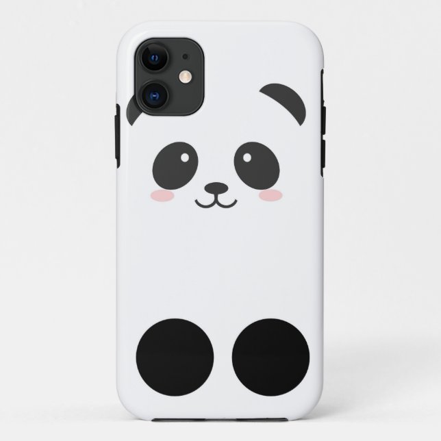 Panda Case-Mate iPhone Hülle (Rückseite)