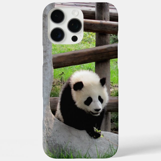 Panda Case-Mate iPhone Hülle (Rückseite)