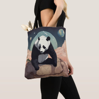 "Panda Chic: Trendy Carry Bag mit einer Niedlichen