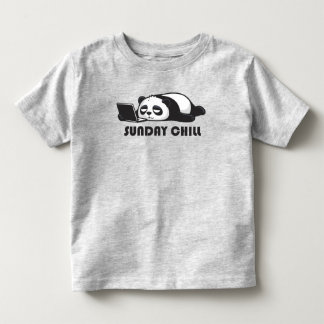 Panda Chill Panda Liebhaber Kleinkind T-shirt