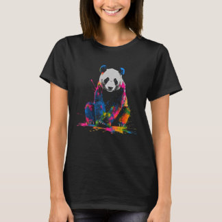 Panda Colorful Fantasy Animal Panda 2 T-Shirt
