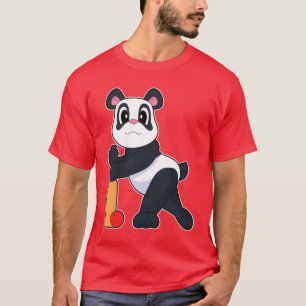Panda Cricket T-Shirt