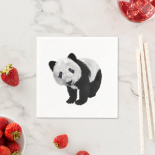 Panda Cub Serviette