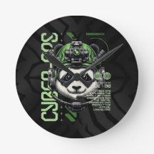 Panda Cyborg Ops – Futuristischer kybernetischer P