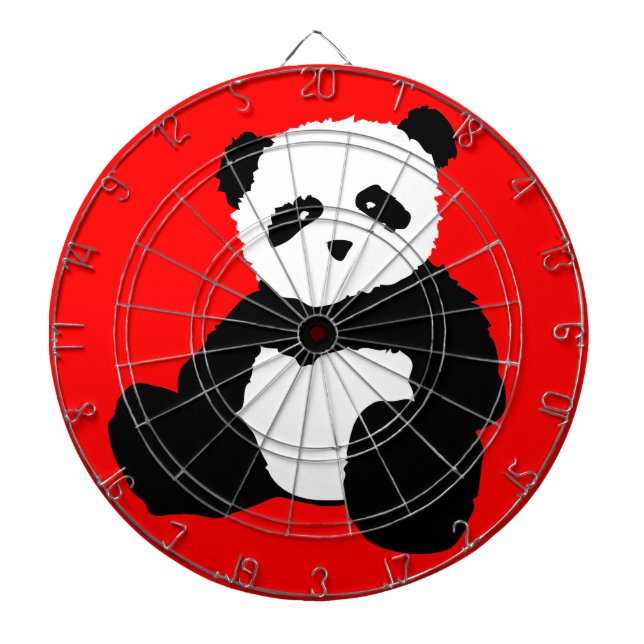 Panda Dartscheibe (vorne)