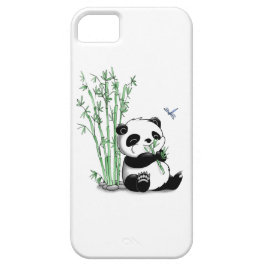 Panda, der Bambus isst iPhone 11 Hülle