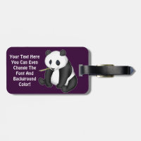 Panda, der Bambus isst