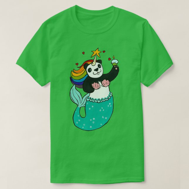 Panda der Wahnsinn T-Shirt (Design vorne)