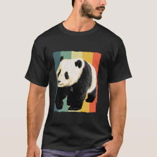 Panda Design für Männer Frauen Kinder Riesenpanda  T-Shirt