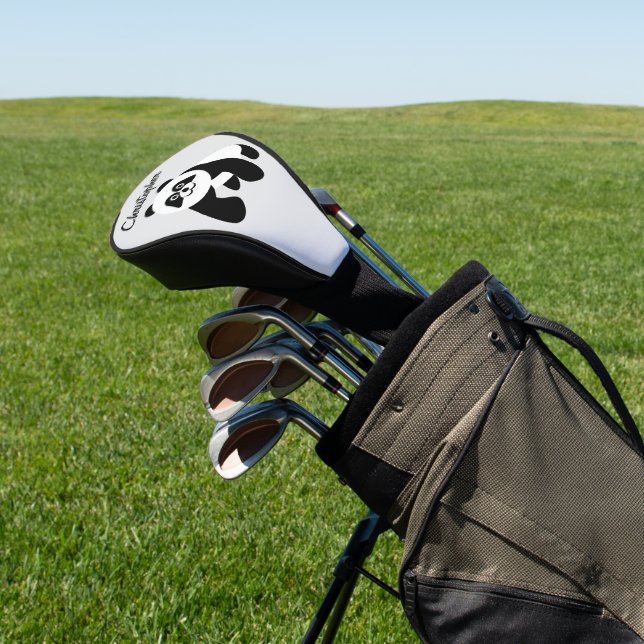 Panda Design Golf Headcover (In SItu)
