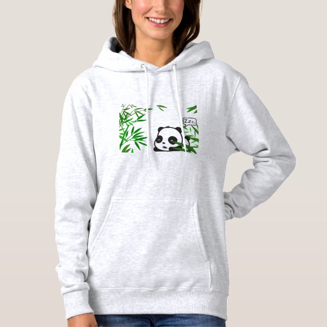 Panda Design Hoodie (Vorderseite)