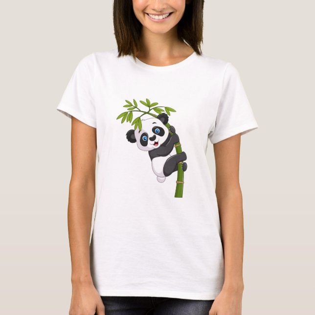 Panda-Design T-Shirt (Vorderseite)